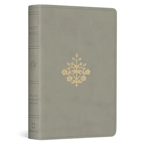ESV Vest Pocket New Testament with Psalms and Proverbs, Red Letter (Trutone, Stone, Branch Design)