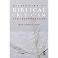 Dictionary of Biblical Criticism and Interpretation
