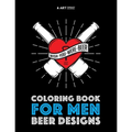 Coloring Book For Men: Beer Designs