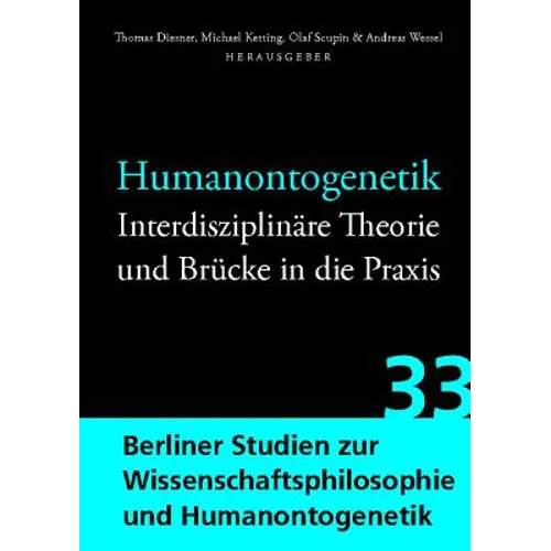 Humanontogenetik: Interdisziplinare Theorie Und Brucke in Die PRAXIS