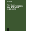 Standesinteressen Der Deutschen Ingenieure