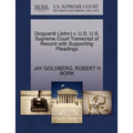 Dioguardi (John) V. U.S. U.S. Supreme Court Transcript of Record with Supporting Pleadings