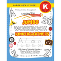 The Rising Star Jumbo Workbook for Kindergartners: (Ages 5-6) Alphabet, Numbers, Shapes, Sizes, Patterns, Matching, Activities, and More! (Large 8.5"x