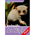Read and Discover Level 4 Animals at Night Audio CD Pack