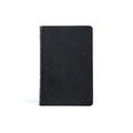 KJV Thinline Bible, Black Genuine Leather