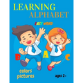 learning alphabet easy word colors pictures ages 2+: the big book tracing practice and ABC coloring book for kids