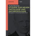 Studien Zur Neuen Ontologie Und Anthropologie