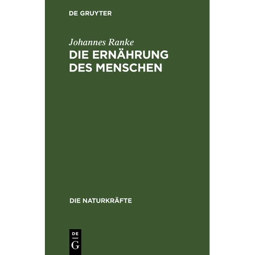Die Ernährung Des Menschen