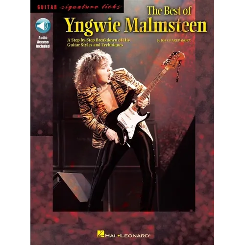 The Best of Yngwie Malmsteen a Step-By-Step Breakdown of His Guitar Styles and Techniques - Book/Online Audio