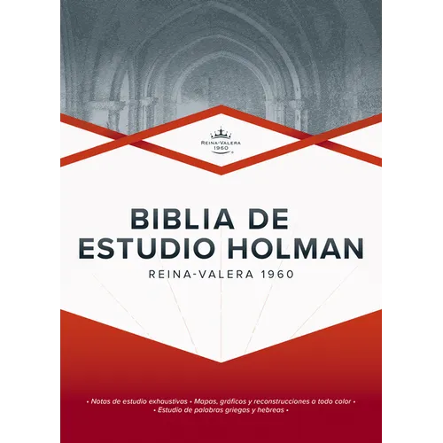 Rvr 1960 Biblia de Estudio Holman, Tapa Dura