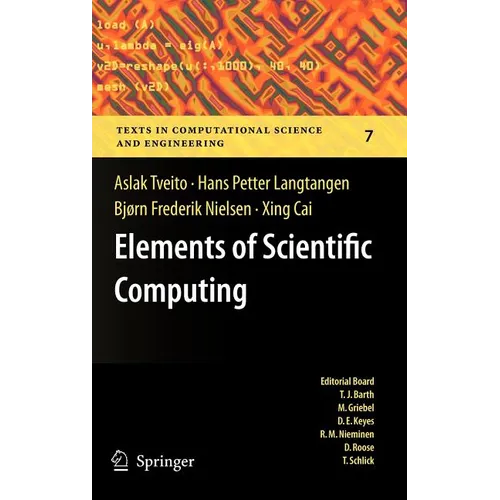 Elements of Scientific Computing