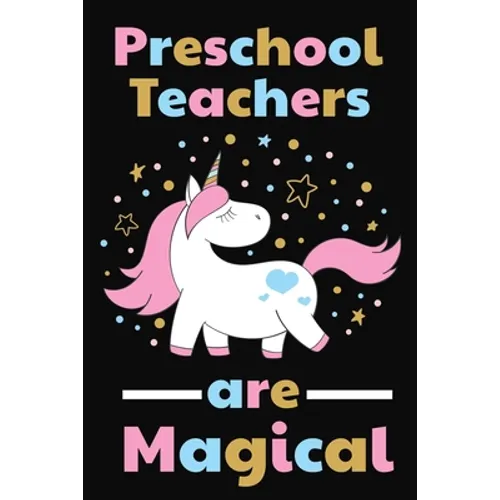 Preschool Teachers Are Magical: Thank you gift for Preschool Teacher Great for Teacher Appreciation
