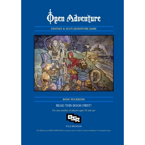 Open Adventure Basic Rulebook (Paperback)