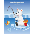 Animales pescando libro para colorear 1