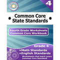 Fourth Grade Common Core Workbook: Worksheets