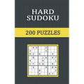 Hard Sudoku 200 Puzzles: Hard Sudoku, one puzzle per page