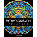 Celtic Mandalas - Advanced - adult coloring book: 50 pages of detailed Celtic designs to color, 8.5"x11"