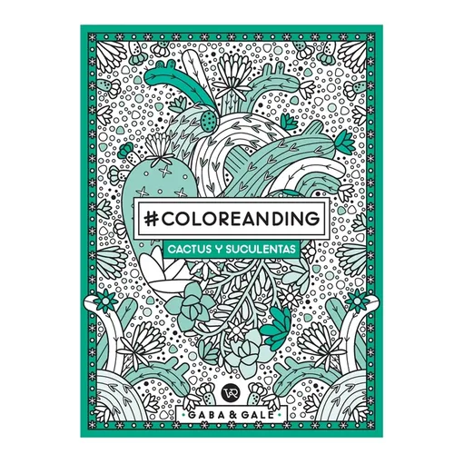 #Coloreanding: Cactus y suculentas