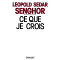 Ce que je crois