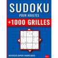 1000 Sudoku Adulte Difficile+ Expert+ Diabolique (v.2): Sudoku Niveau Extrême, 1000 Grilles Sodoku 9x9 Pour Adulte Avec Solutions, Super Challenge pou