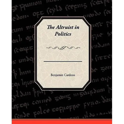 The Altruist in Politics
