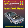 Buick, Oldsmobile & Pontiac Full-Size 1970-90
