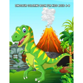 Dinosaur Coloring Book for Kids Ages 4-8: Relaxing Coloring Book for Boys & Girls