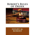Robert's Rules of Order