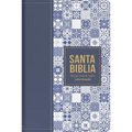 Biblia Rvr 1960 Letra Grande Tamaño Manual Símil Piel Azul Oscuro(bible Rvr 1960 Large Print Handsize Leatherlike Tiles Dark Blue (Spanish Edition)