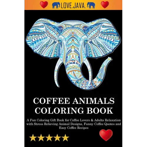 Stress Relief: Coloring Book for Adults and Kids, Bold and Easy, Simple and Big Designs for Relaxation Featuring Animals, Landscape, Flowers, Patterns