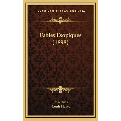Fables Esopiques (1898)