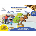 C-DER (CHEETAH Decodable Early Readers, Set 3, Book 19, Monkey Learns A Lesson