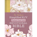Mustard Seed Faith Devotional Bible--Barbour Skjv [Mustard Yellow Bouquets]