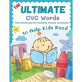 The Ultimate CVC Words to Help Kids Read. First Kindergarten Reading Vowels Workbook: Easy readers learning to read consonants and vowels sheets for p