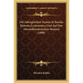 Die Altenglischen Namen In Baedas Historia Ecclesiastica Und Auf Den Altnordhumbrischen Munzen (1908)