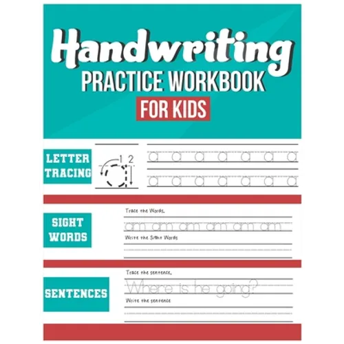 Handwriting Practice Workbook for Kids