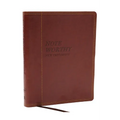 Noteworthy New Testament: Read and Journal Through the New Testament in a Year (Nkjv, Brown Leathersoft, Comfort Print)