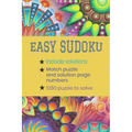Easy Sudoku: Include Solution, Match Puzzle and Solution Pages Number: Brain Games for relax/include solution/1280 puzzles