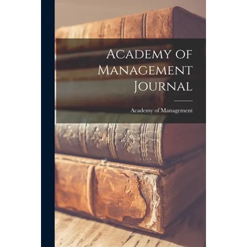 Academy of Management Journal