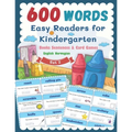 600 Words Easy Readers for Kindergarten Books Sentences & Card Games English Norwegian Set 2: Smart Guided Reading Level for Preschool, Pre-K and kind