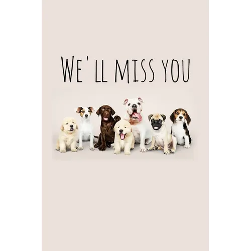 We'll miss you: Perfect goodbye gift for coworker that is leaving / going away gift for your co worker, boss, manager, employee.