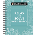 Brain Games - Relax and Solve: Word Search (Teal)