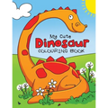 My Cute Dinosaur Colouring Book for Toddlers: Fun Children's Colouring Book for Boys & Girls with 50 Adorable Dinosaur Pages for Toddlers & Kids to Co