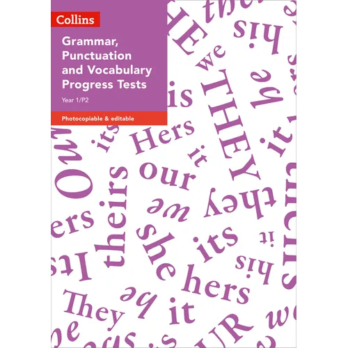 Year 1/P2 Grammar, Punctuation and Vocabulary Progress Tests