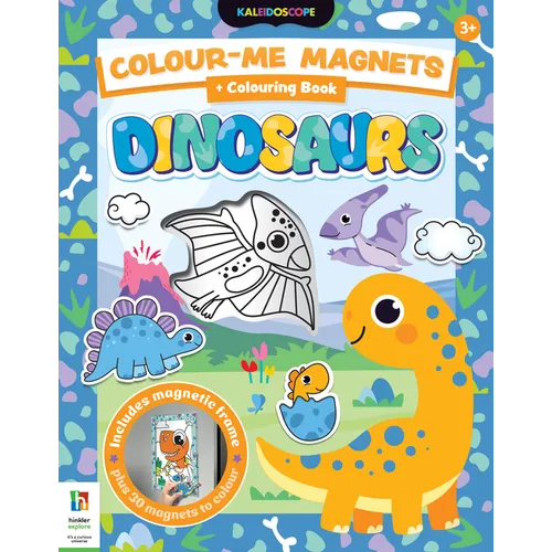 Colour-Me Magnets Dinosaurs Bind-Up