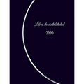 Libro de contabilidad 2020: libro de contabilidad o como libro de presupuesto - la visión general de sus finanzas - formato A4 con 370 páginas num