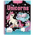 Velvet Art: Unicorns: Activity Book with Velvet Coloring Pages and Holographic Stickers
