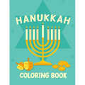 Hanukkah Coloring Book: Activity Book for Kids (8.5" x 11" ) One Sided Pages For Hebrew Pre School, Synagogue Kindergarten Jewish Gifts