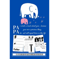 Papa i wrote a book about you because you are a precious thing do not will repeat twice in this life: Fill in the blanks book with beautiful memories