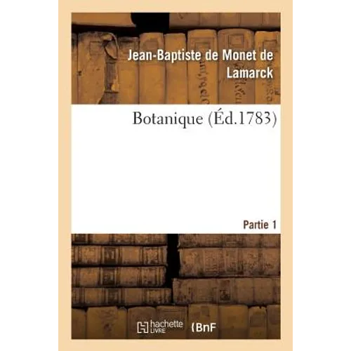 Botanique. Partie 1